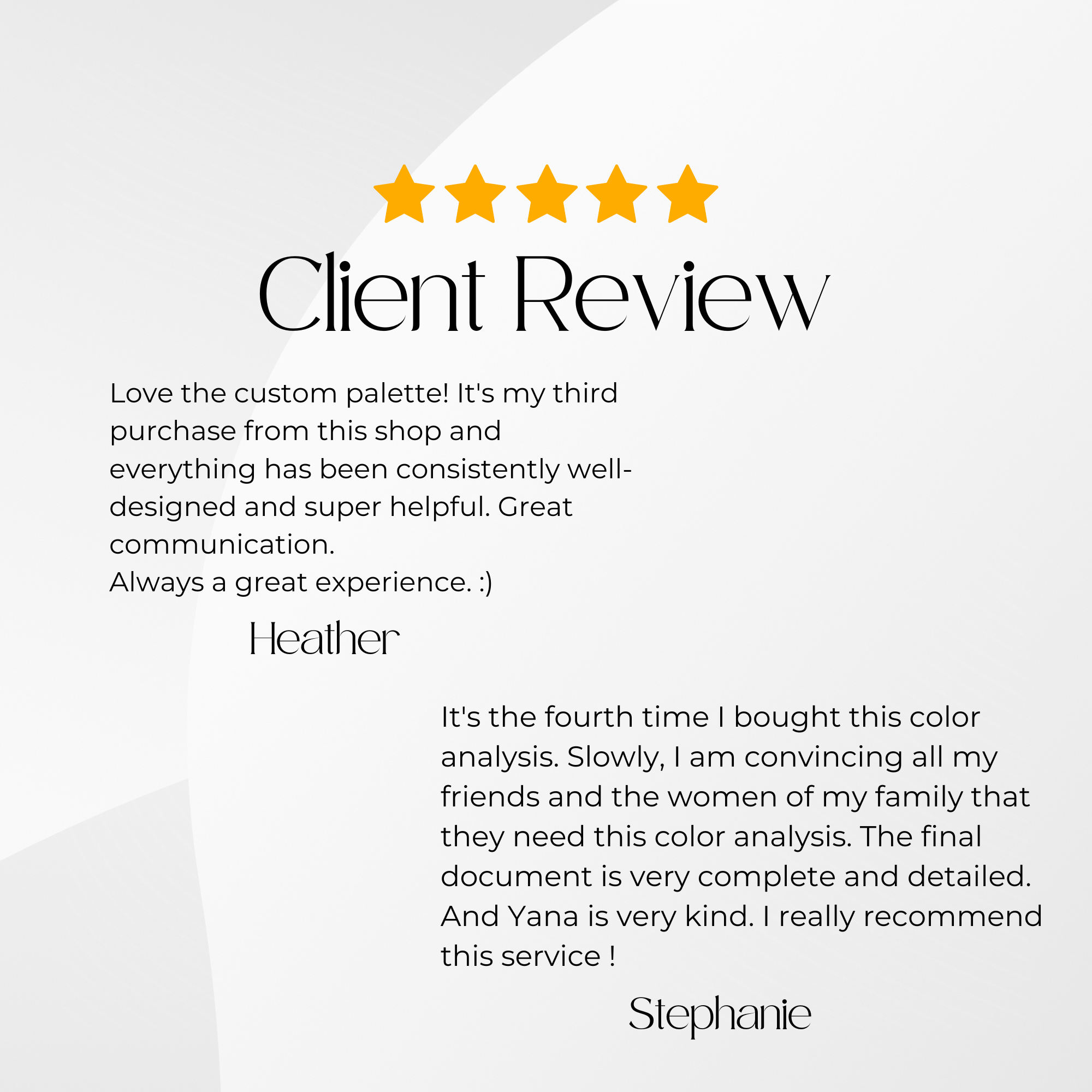 Personal Color Analysis online • 100-Color Custom Palette • 50+ Pages • Real Stylist, No AI